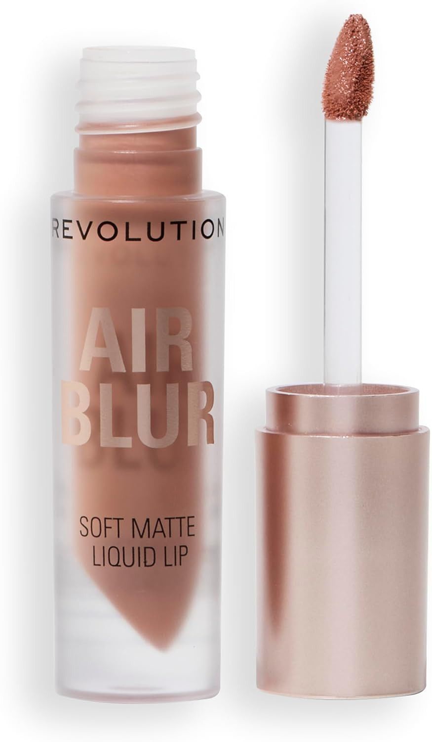 Revolution, Air Blur Matte Liquid Lipstick, Long-Lasting Lip Colour, Face Makeup, Vegan & Cruelty-Free, Siren Brown Nude, 3.5ml
