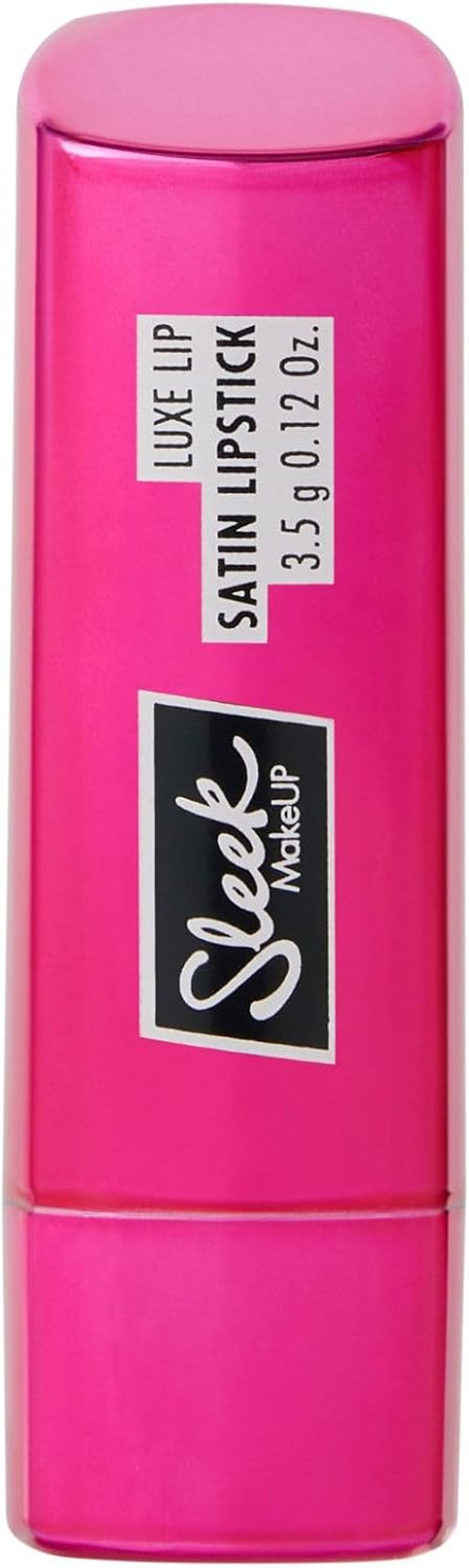 Sleek MakeUP Luxe Lip Satin Lipstick, Highly Pigmented, Hydrating, Creamy Formula, 100% Vegan, Sunset (Peach Nude) Sleek MakeUP Luxe Lip Satin Lipstick, Highly Pigmented, Hydrating, Creamy Formula, 100% Vegan, Sunset (Peach Nude)
