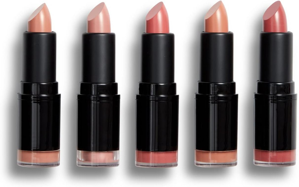 Revolution Pro Lipstick Collection 5pk Blushed Nudes