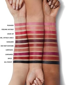 E.L.F. O Face Satin Lipstick, Richly Pigmented, Nourishing & Long-Lasting Creamy Lipstick, Infused With Jojoba, Vegan & Cruelty-Free, Limitless