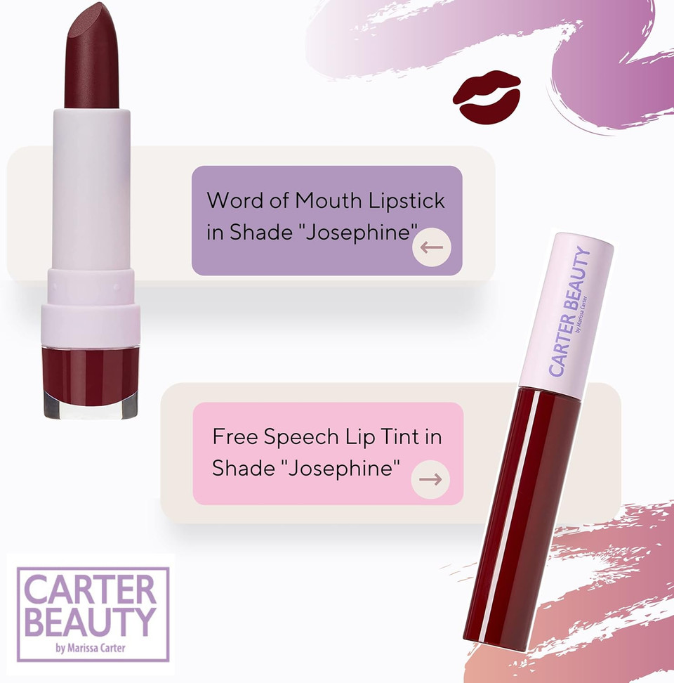 Carter Beauty Word of Mouth Lipstick Bey