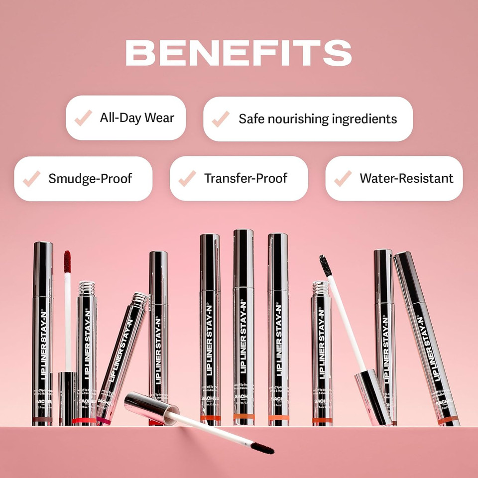 Sacheu Lip Liner Stay-N Peel Off Lip Stain  Long Lasting Matte Lip Tattoo Transfer Proof Lipstain Infused With Hyaluronic Acid & Vitamin E For All Skin Types  Vegan & Cruelty-Free, Coreal