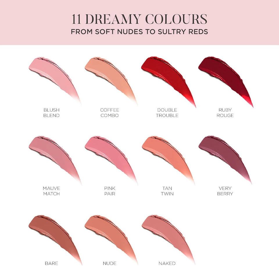 Lip Duo 2-in-1 Lipstick & Liner from Sculpted by Aimee (Bare) - Travel-Friendly, Double-Ended Lip Duo to Sculpt, Shape & Colour Lips