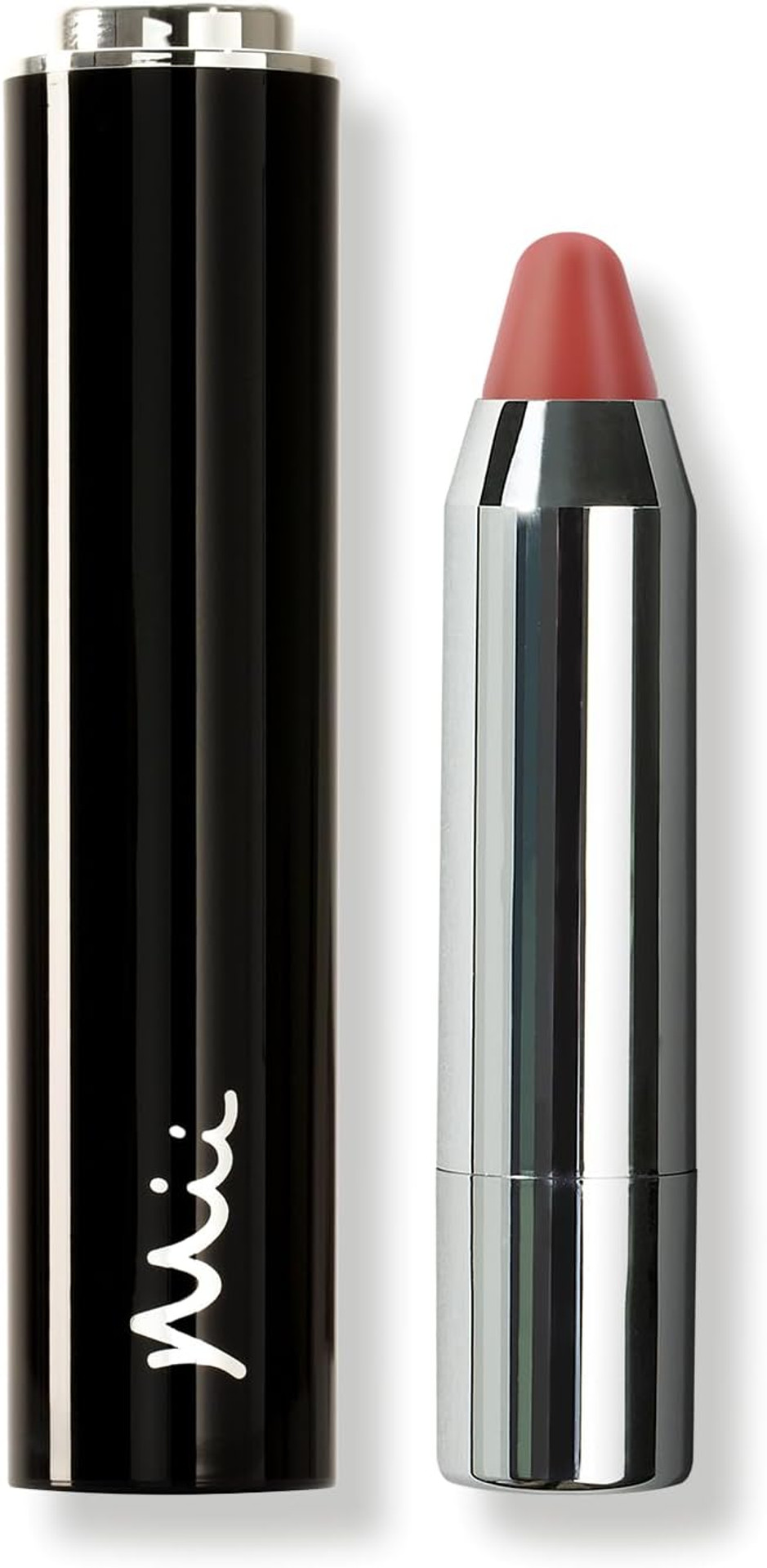 Mii Cosmetics Click & Colour Lip Crayon, Long Lasting & Highly Pigmented Lipstick, Silky Smooth Crayon with Comfortable, Non-Sticky Finish, Sun-Kissed Coral, Cognac Mii Cosmetics Click & Colour Lip Crayon, Long Lasting & Highly Pigmented Lipstick, Silky Smooth Crayon with Comfortable, Non-Sticky Finish, Sun-Kissed Coral, Cognac