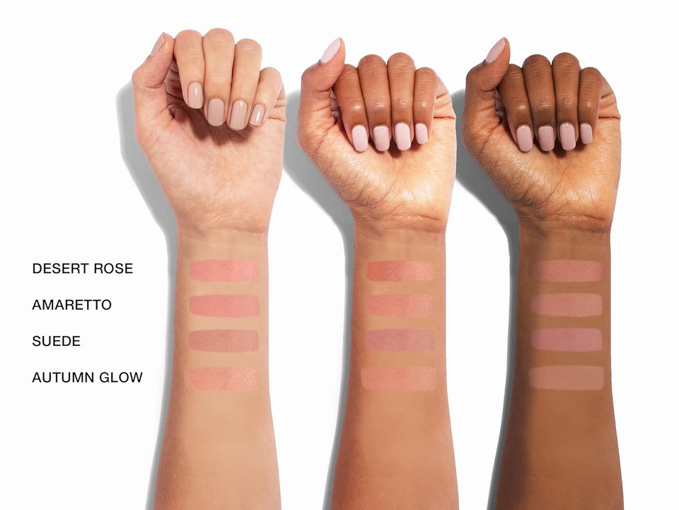Bellapierre Mineral Blush | Warm Dewy Complexion | Non-Toxic & Paraben Free | Hypoallergenic | Loose Powder - 0.3-Ounce  Suedesuede Bellapierre Mineral Blush | Warm Dewy Complexion | Non-Toxic & Paraben Free | Hypoallergenic | Loose Powder - 0.3-Ounce  Suedesuede