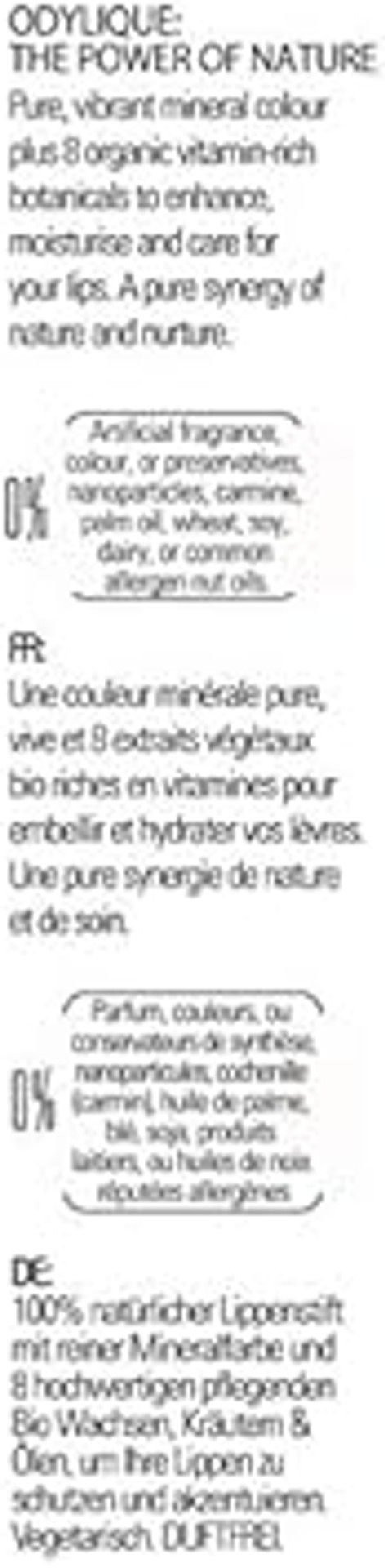 Odylique - Organic Lipstick Pink (Rose Parfait) - 100% Natural Ingredients - With Organic Plant Oils  Lipstick For Sensitive Lips Odylique - Organic Lipstick Pink (Rose Parfait) - 100% Natural Ingredients - With Organic Plant Oils  Lipstick For Sensitive Lips