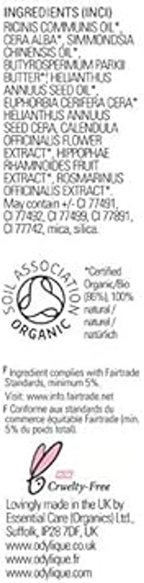 Odylique - Organic Lipstick Pink (Rose Parfait) - 100% Natural Ingredients - With Organic Plant Oils  Lipstick For Sensitive Lips Odylique - Organic Lipstick Pink (Rose Parfait) - 100% Natural Ingredients - With Organic Plant Oils  Lipstick For Sensitive Lips