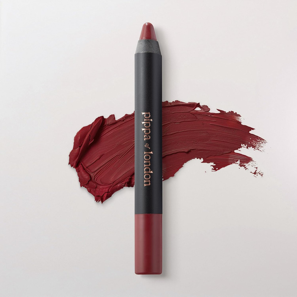 Pippa of London Supermatte Lipstick Pencil 406 Troxy Waterproof Lip Crayon