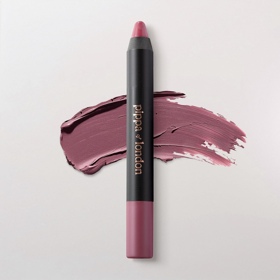 Pippa of London Supermatte Lipstick Pencil 414 Borderline Waterproof Lip Crayon