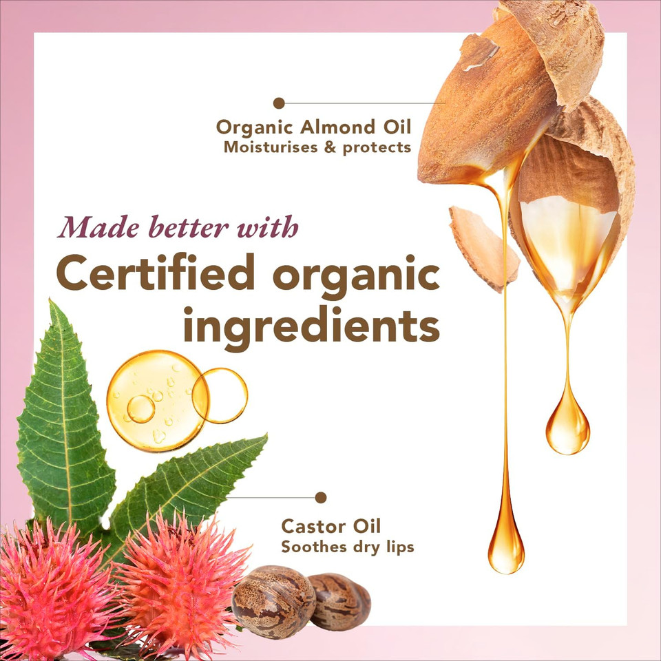 Organic Harvest Moisture Matte Lipstick - Cherry Red | Long-lasting Red, Creamy Matte Lipstick | Hydrating Formula | Certified Organic Makeup | Cruelty-free & Vegan, 4gm