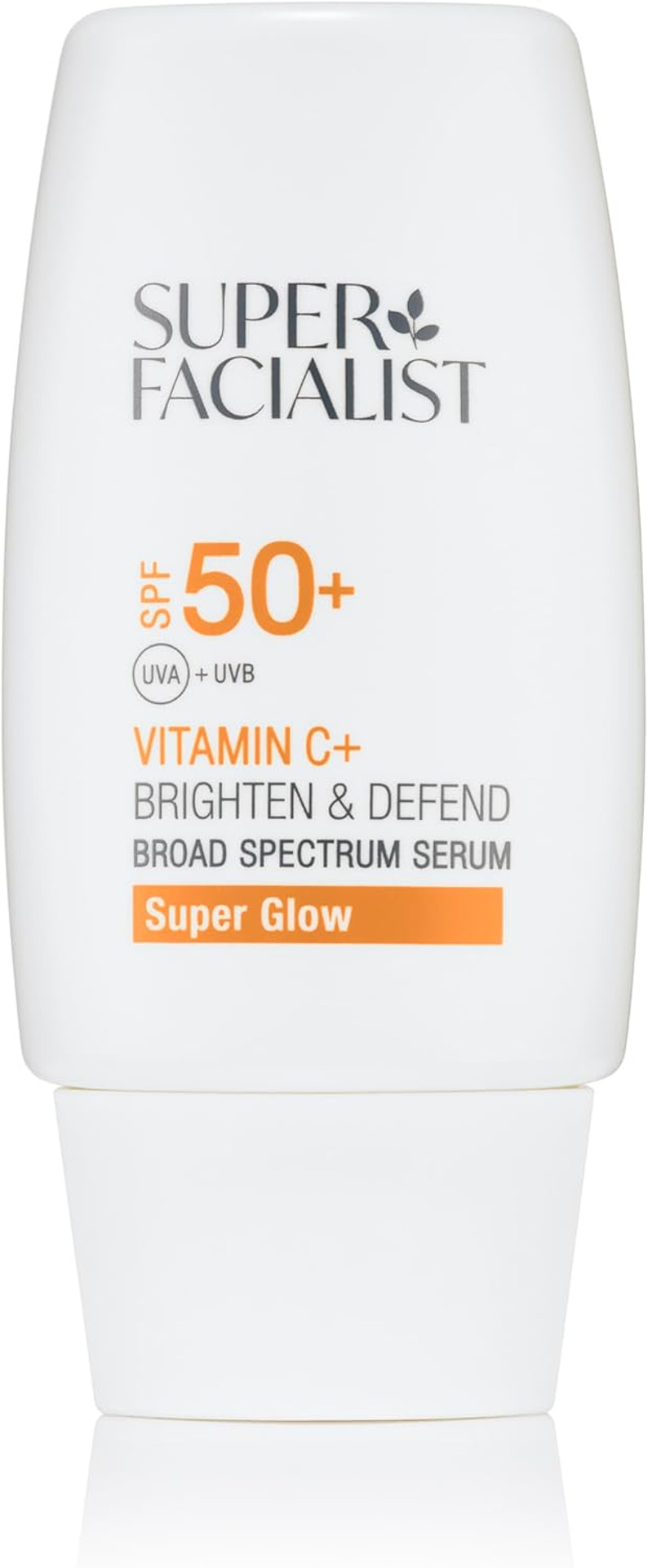 Super Facialist Vitamin C+ Defend Serum  SPF 50+ Broad Spectrum Protection, Antioxidant Face Serum for Radiant, Even Skin Tone & Daily UV Defense, 30ml