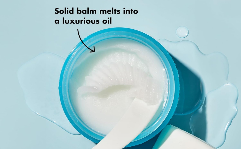 e.l.f. SKIN Holy Hydration! Makeup Melting Cleansing Balm JUMBO, Face Cleanser & Makeup Remover, Infused with Hyaluronic Acid to Hydrate Skin, 100g