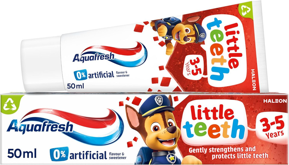 Aquafresh Kids Toothpaste Little Teeth 3-5 Years 50 ml