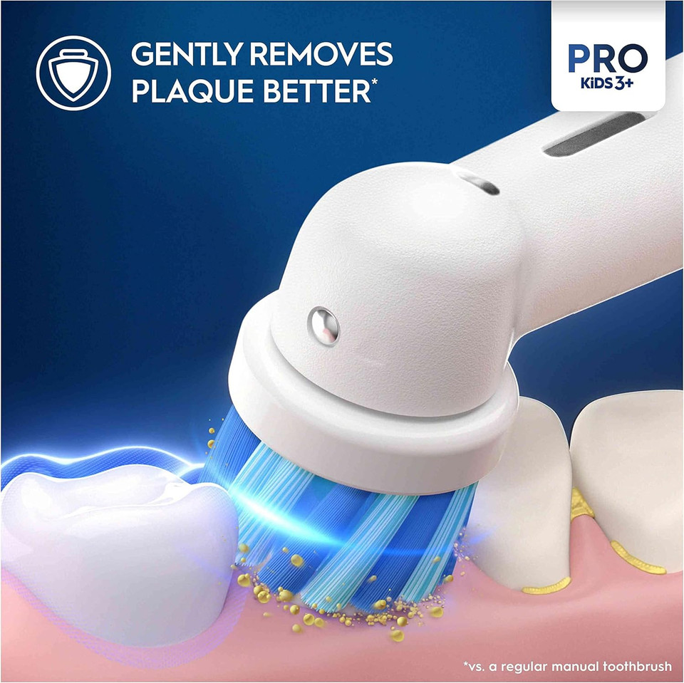 Oral-B Pro Kids Toothbrush Heads Featuring Spiderman, Pack of 8 Counts