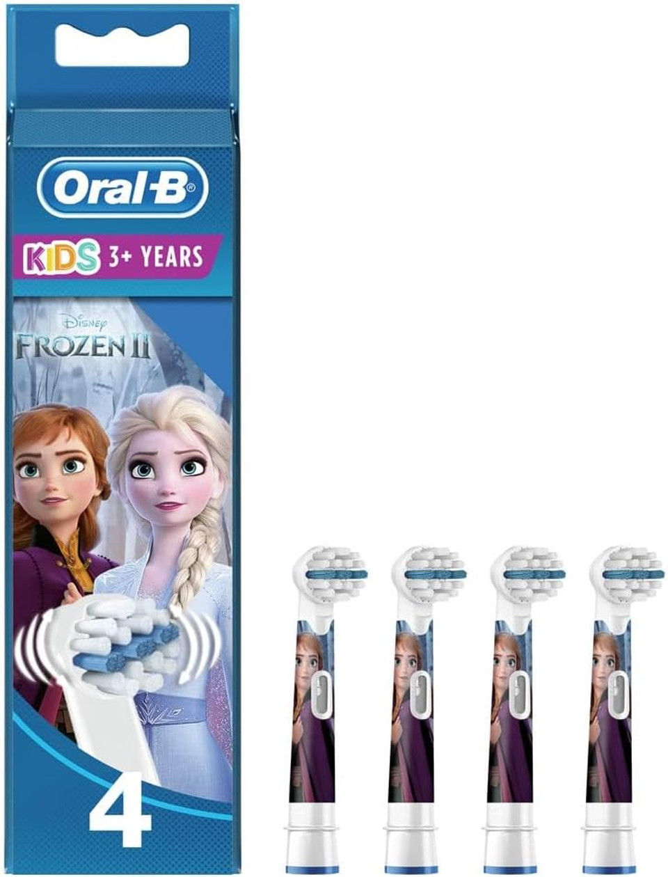 Oral-B Stages Kids Star Wars Replacement Toothbrush Heads Powered by Braun - Pack of 4