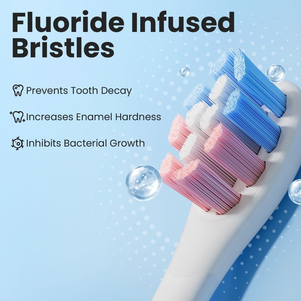 Oclean Kids Electric Toothbrush Rechargeable, Soft Child Friendly Bristles, Ultra Quiet Brushing, 2 Min Smart Timer, IPX7 Waterproof,for Ages 6+ (Pink)