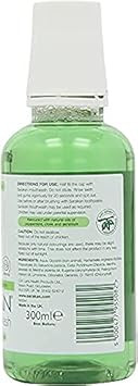 Sarakan Anti-Plaque Mouthwash (300 ml) | Formulated to Reduce Plaque and Tartar | Alcohol Free | Fluoride Free | Vegan (Pack of 1)