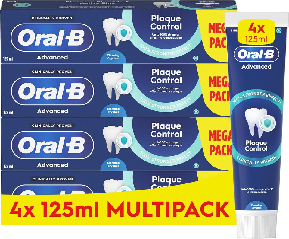 Oral-B Advanced Plaque Control Toothpaste 125ml