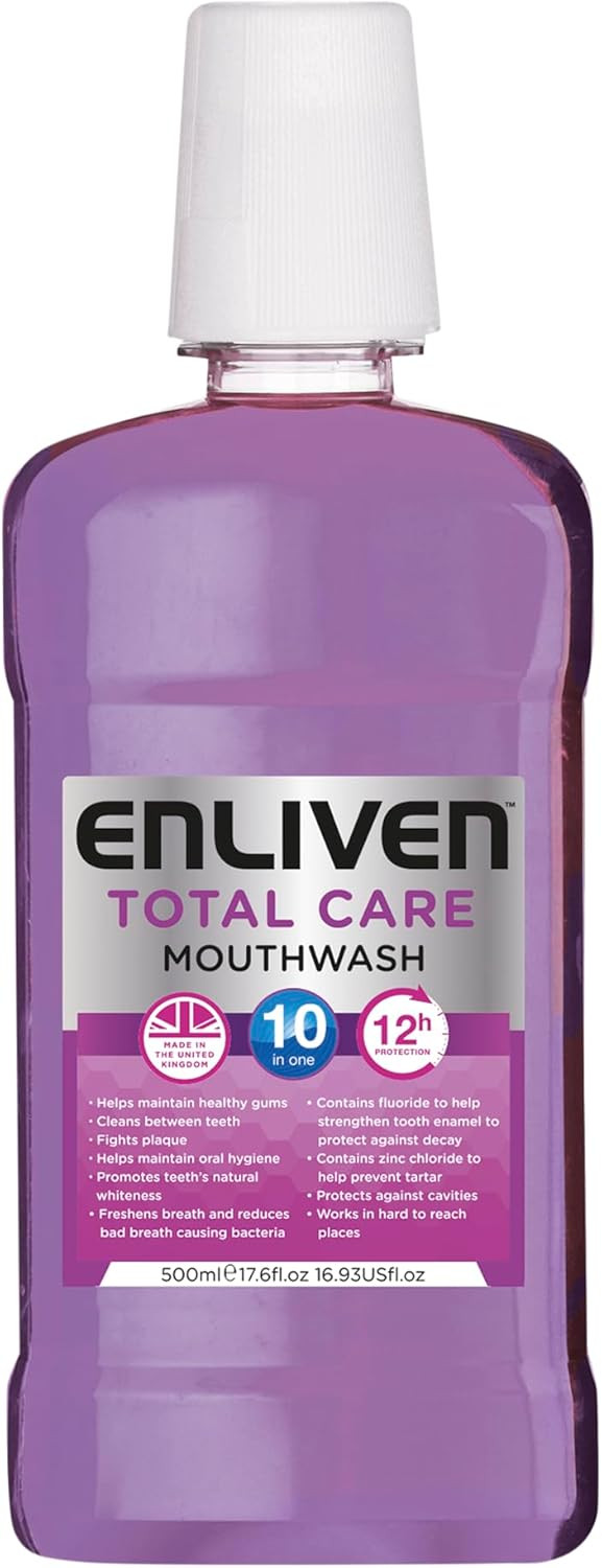 Enliven Total Care Mouthwash (With Alcohol)