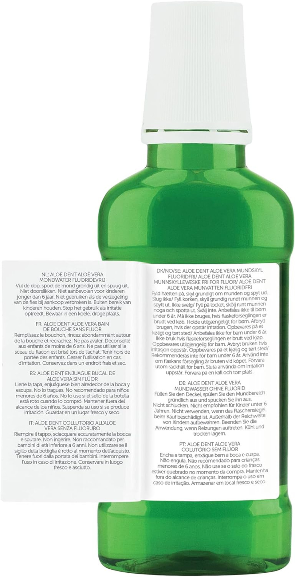AloeDent Probiotic Mouthwash Fluoride Free - Natural Mouth Wash with Aloe Vera & Xylitol for Mouth Microbiome and Gum Health, Alcohol Free, No SLS, Vegan, 250ml AloeDent Probiotic Mouthwash Fluoride Free - Natural Mouth Wash with Aloe Vera & Xylitol for Mouth Microbiome and Gum Health, Alcohol Free, No SLS, Vegan, 250ml