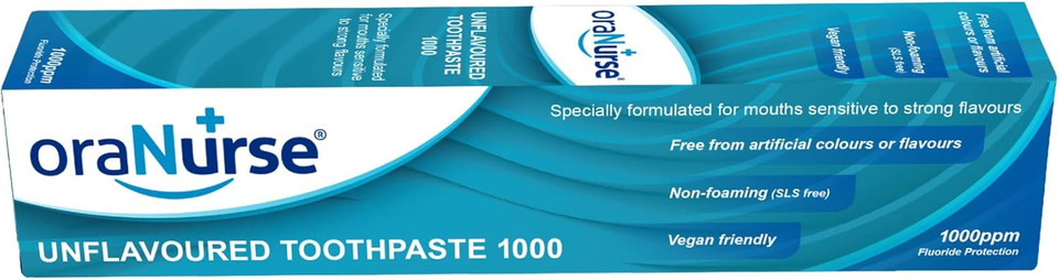 OraNurse Unflavoured Toothpaste 50ml - 0-3 Years