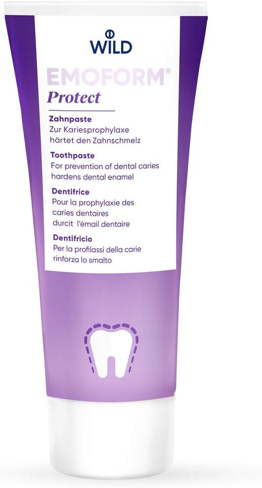 Emoform Protect Toothpaste, Anti-Caries Protection with Special Formula (NSX)