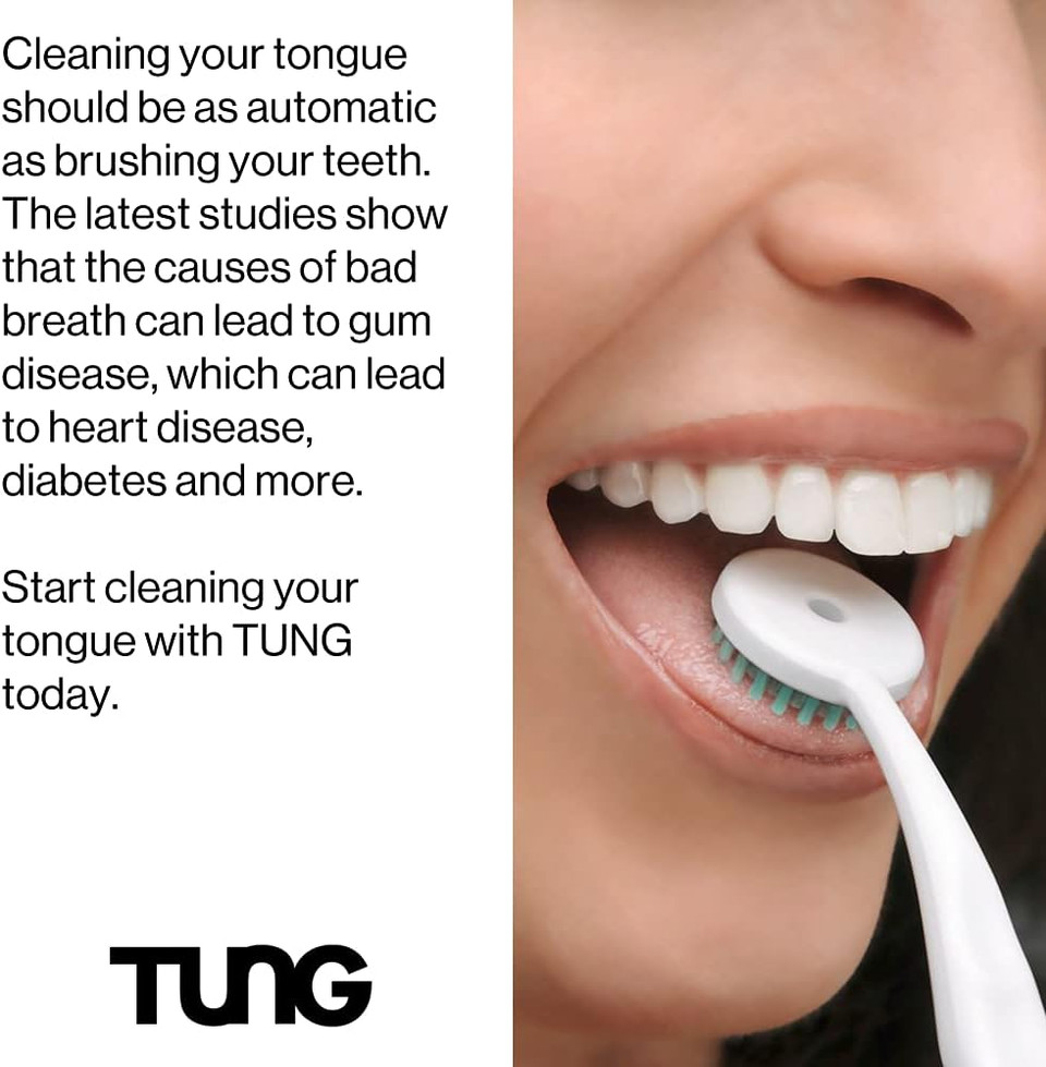 TUNG, The Original Gel Tongue Cleaner, Fresh Mint, 85 gram