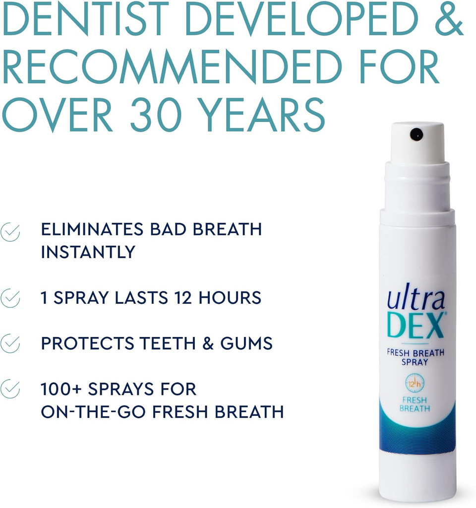 UltraDEX Fresh Breath Spray, 9 ml (Pack of 1)