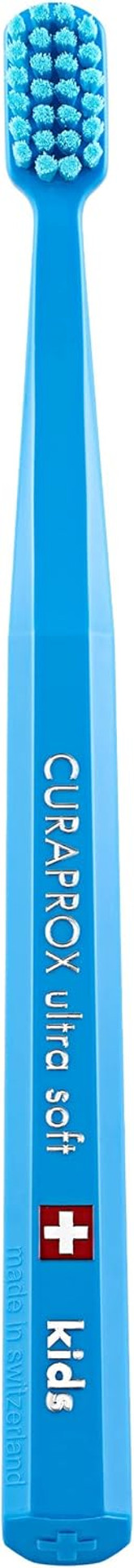 Curaprox Childrens Toothbrush for 4+ Years - Ultra-Soft Kids Toothbrush with 5500 Ultra-Soft CUREN Bristles