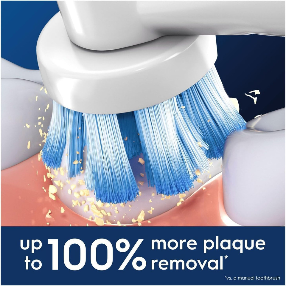 Oral-B Sensitive Clean Toothbrush Head, Pack of 4 Counts, 22 g