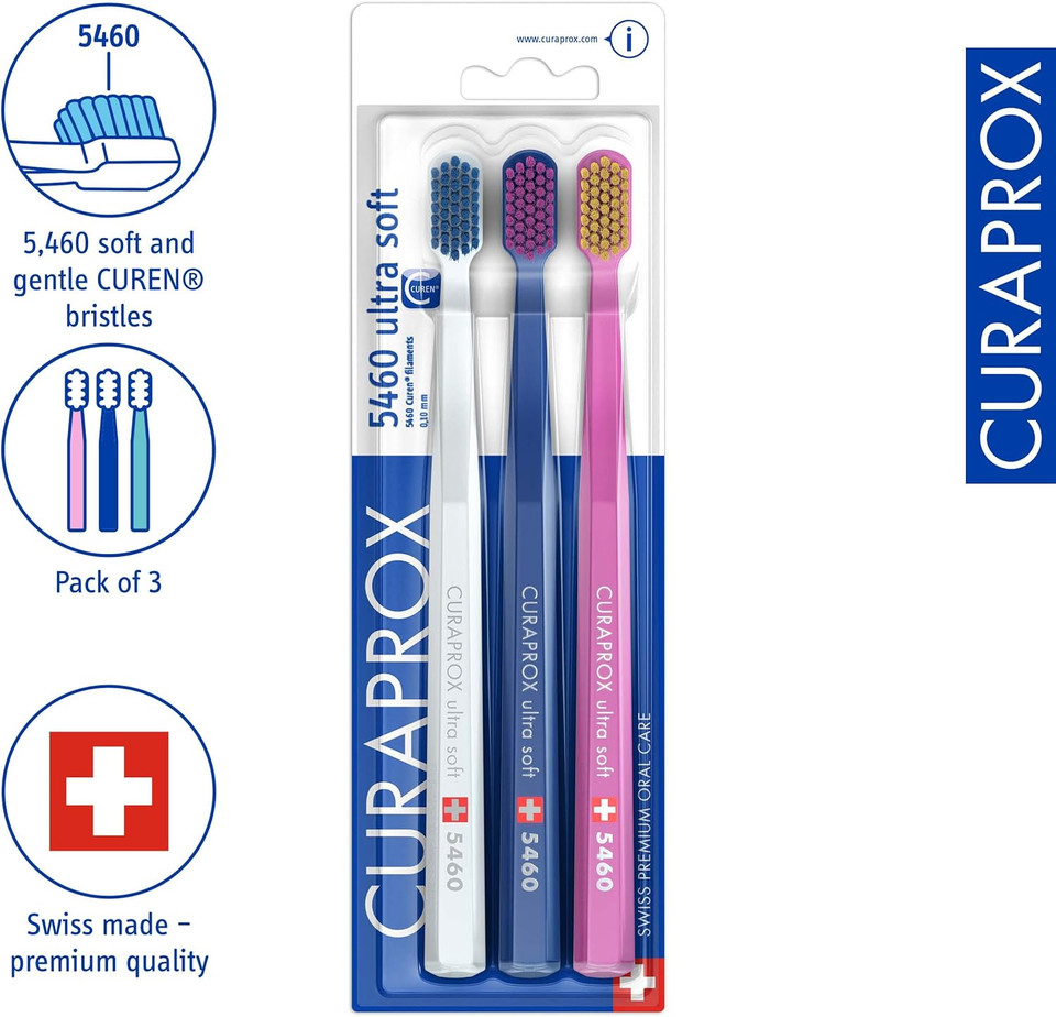 Curaprox Sensitive Ultra Soft CS5460 Toothbrush