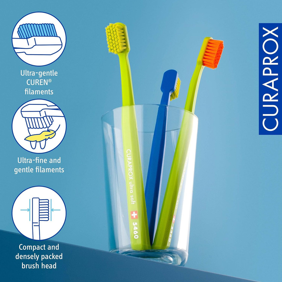 Curaprox Sensitive Ultra Soft CS5460 Toothbrush
