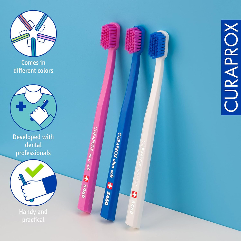 Curaprox Sensitive Ultra Soft CS5460 Toothbrush