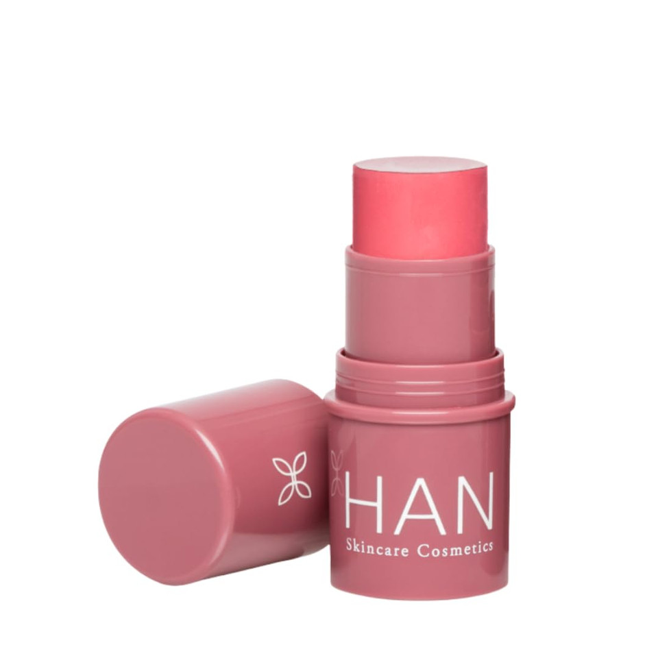 Han Skincare Cosmetics Vegan, Cruelty-Free 3-In-1 Multistick For Cheeks, Lips, Eyes, Coral Hibiscuscoral Hibiscus0.20 Ounce (Pack Of 1)