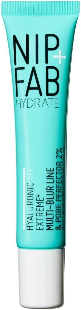 Nip+Fab Hyaluronic Fix Extreme 4 Multi-Blur Line & Pore Perfector - Instantly Smooth & Hydrate for Flawless Complexion, 15ml