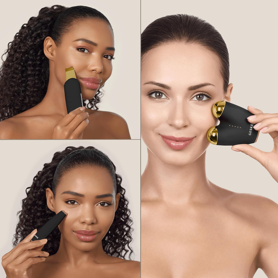 GESKE | Hydrating Micro Current Gel | Must-have for all GESKE Micro Current Devices | Intensive facial care with glycerin | Gentle Care | Water-based contact gel | Vegan formula without animal testing