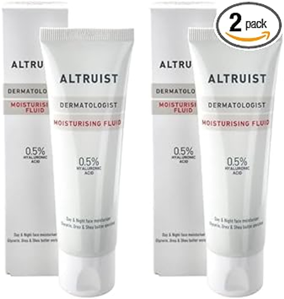 Altruist Moisturising Fluid 0.5% Hyaluronic Acid (Pack of 2)