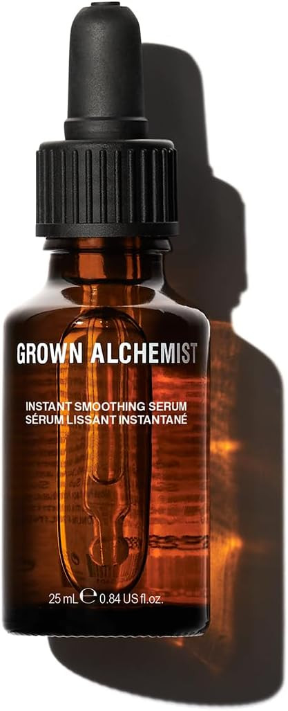 Grown Alchemist Smoothing Hyaluronic Acid Serum - Hydrating Serum with Organic Plant Derived Triple Weight Concentrated Hyaluronic Acid Serum For Face - Skin Barrier, Hydrating Face Serum - 25 ml