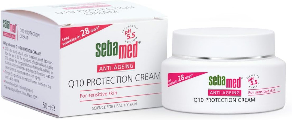 Sebamed Q10 Anti-Ageing Protection Cream 50ml | pH5.5 value of healthy skin