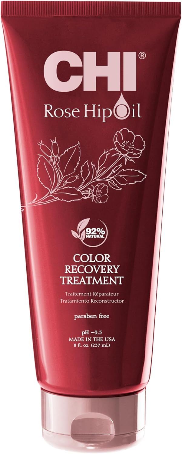 CHI Rosehip Oil, Color Nurture, Recovery Treatment, 237 ml, White