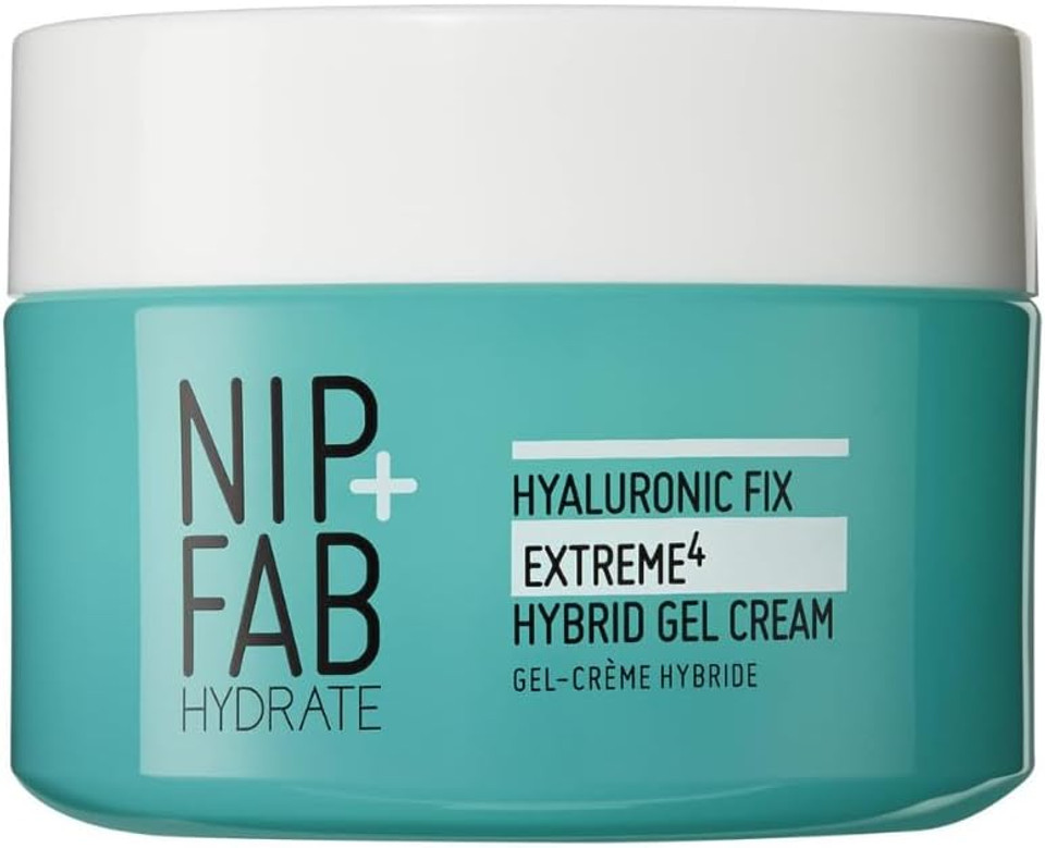Nip + Fab 2% Hyaluronic Acid Gel Cream for Face Anti-Aging Hydrating Moisturizer for Fine Lines and Wrinkles, Skin-Plumping Skin Care, Smoothing, Moisturizing