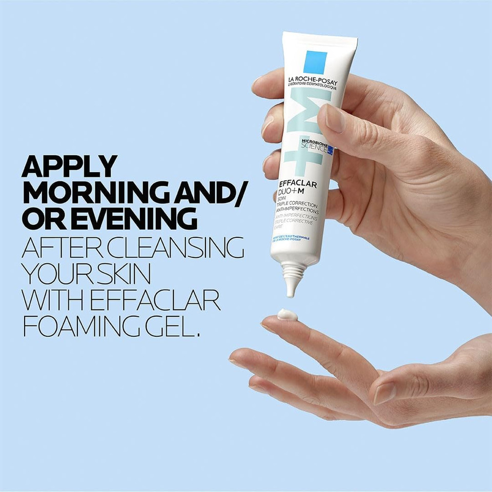 La Roche-Posay Effaclar Duo+M Anti-Breakout Corrective Gel Moisturiser For Oily, Blemish-Prone Skin 40ml