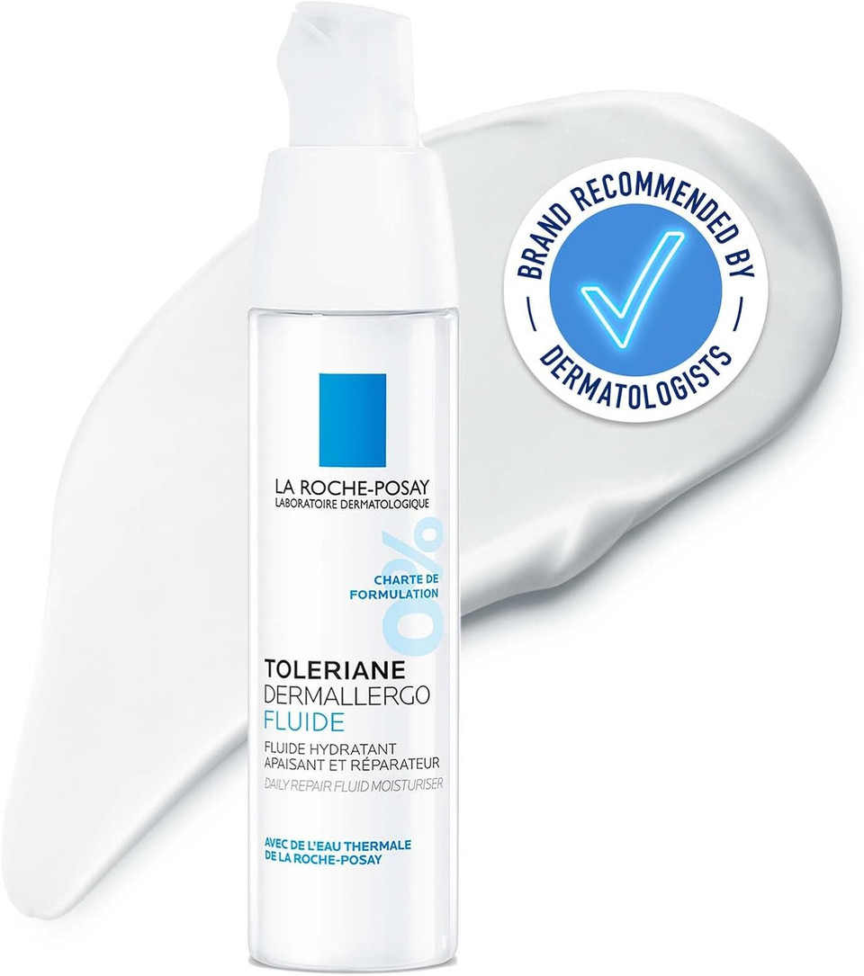 La Roche-Posay Toleriane Dermallergo Soothing Fluid Moisturiser For Sensitive Skin 40ml