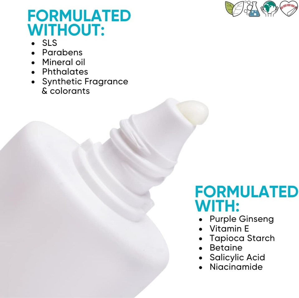 Botanical Lab Purple Ginseng + Niacinamide Anti-Blemish Mattifying Moisturiser 40ml | Minimises the appearance of pores & reduces shine to leave skin looking mattified