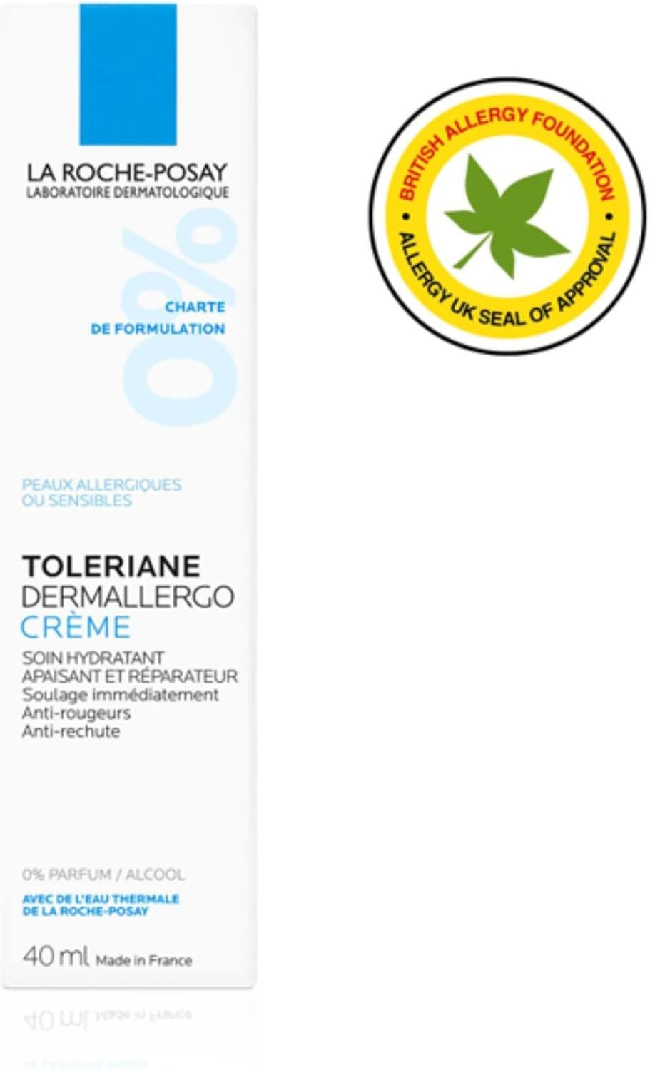 La Roche-Posay Toleriane Dermallergo Soothing Cream for Sensitive Skin 40ML