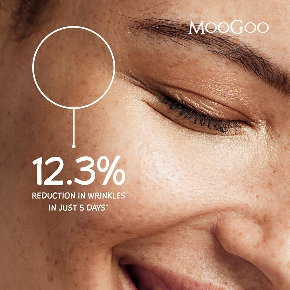 MooGoo Amplified Anti-Ageing Serum with Argireline® Amplified Peptide - 50x More Potent Than Regular Argireline® Peptide, 25ml / 0.85 fl.oz