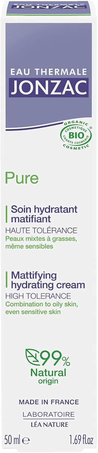 Eau Thermale Jonzac  ORGANIC FACE CREAM  99 Natural, 50 ml
