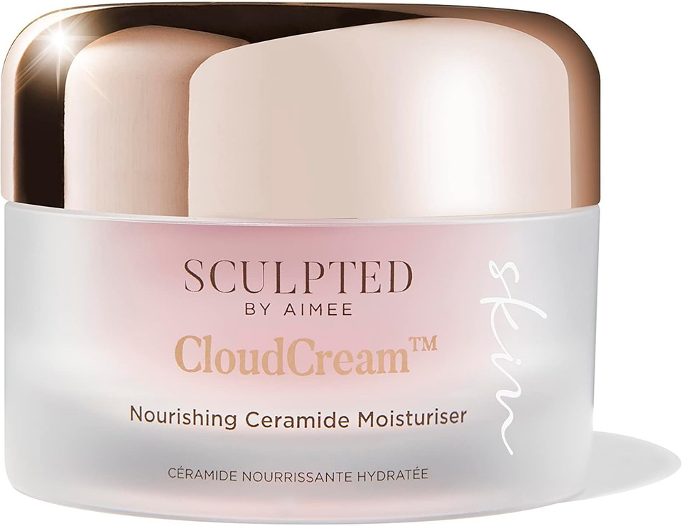Cloud Cream from Sculpted by Aimee - Hydrating, Non Comedogenic Moisturiser with Ceramide, Shea Butter & Hyaluronic Acid for Dehydrated Skin (Cloud Cream)