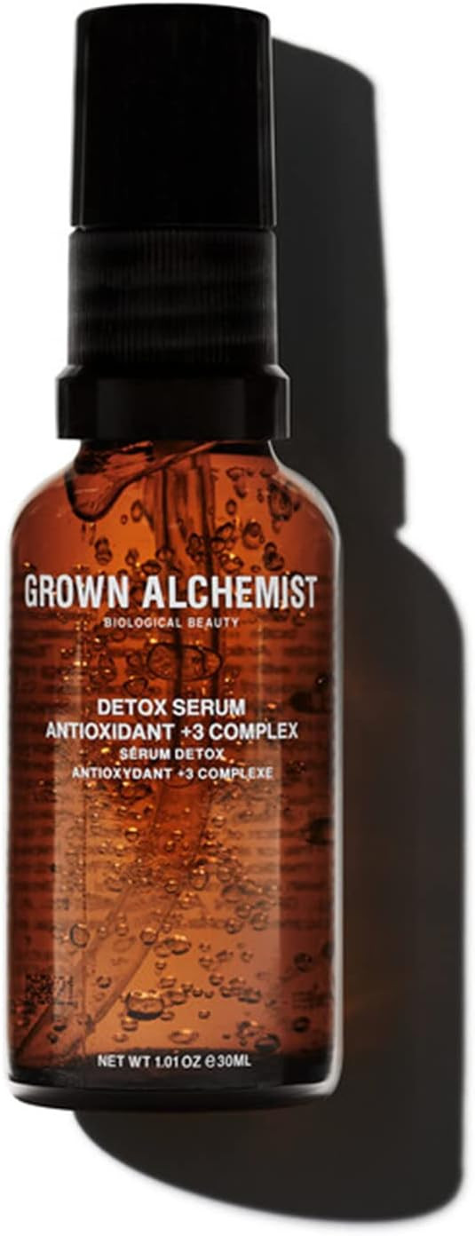 Grown Alchemist Detox Niacinamide Serum - Oil Free Face Serum with Tri-Peptides, Antioxidant for Skin Barrier Protection - Detoxifying, Hydrating, Moisturising - Anti Aging and Anti Wrinkle 30 ml