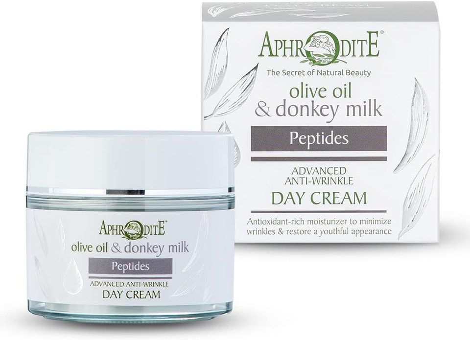 Aphrodite Anti-Wrinkle & Anti-Pollution Day Cream - Daily Morning Treatment to Calm the Skin (50 ml)